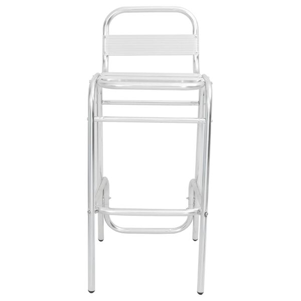 vidaXL virnastatavad baaritoolid 2 tk, alumiinium