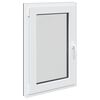 vidaXL Keldriakendus RISOR 60 x 90 cm PVC ja klaas Antratsiit