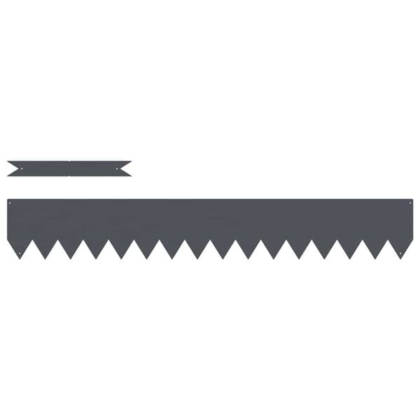 vidaXL Murupiire 30 pcs Antratsiit 100 x 0.05 x 20 cm