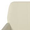 vidaXL tugitool, kreemjas, 61 x 78 x 80 cm, kunstnahk