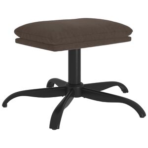 vidaXL jalapink, tumehall, 60x60x36 cm, mikrofiiber kangas