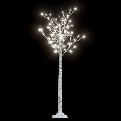 vidaXL jõulupuu 140 LEDi 1,5 m, külm valge paju, tuppa/õue