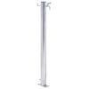 vidaXL veekraan aeda, 40 cm, roostevaba teras, &uuml;mar
