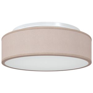 vidaXL Laelamp prožektoritega Pruunikashall 38 x 38 x 13,5 cm kangas