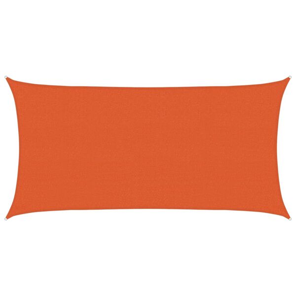 vidaXL p&auml;ikesepuri 160 g/m&sup2; oranž, 2 x 3,5 m, HDPE