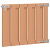 vidaXL Aia aed 100 x 80 cm WPC ja Alumiinium Pruun