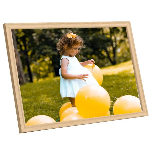 vidaXL pildiraamikomplekt seinale v&otilde;i lauale, hele tamm, 70x90 cm