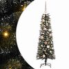 vidaXL Tehisj&otilde;ulupuu Roheline 120 cm PVC, Plastikk ja Teras