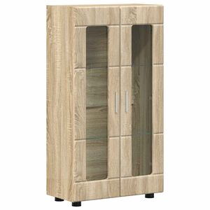 vidaXL K&otilde;ide riiuliga FLORIN Sonoma tamm 55,5 x 29 x 100 cm Tehispuit