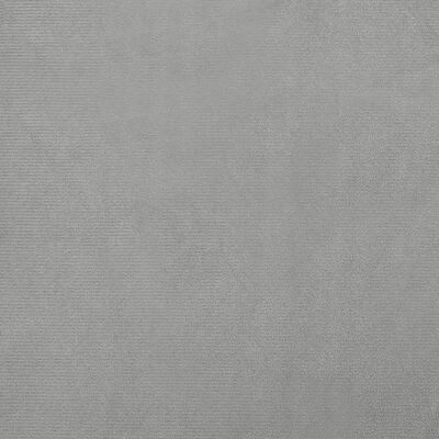 vidaXL koeravoodi, helehall, 70 x 40 x 24 cm, samet