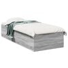 vidaXL voodiraam, hall Sonoma tamm, 75x190 cm, tehispuit