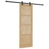 vidaXL Libisev uks ORKDAL Naturaalne 73,5 x 211 cm Toekas m&auml;nnipuit