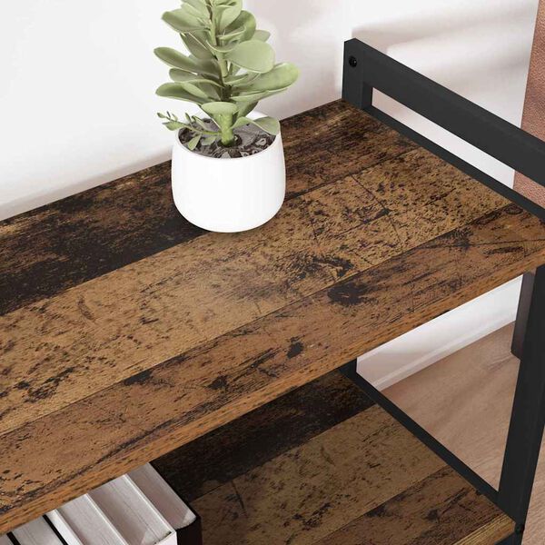 vidaXL Raamatukapp Vana puit 60 x 30 x 50 cm Tehispuit