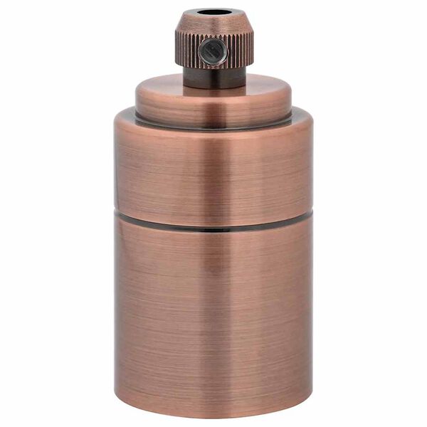 vidaXL Lambihoidjad 2 tk Red Bronze E27