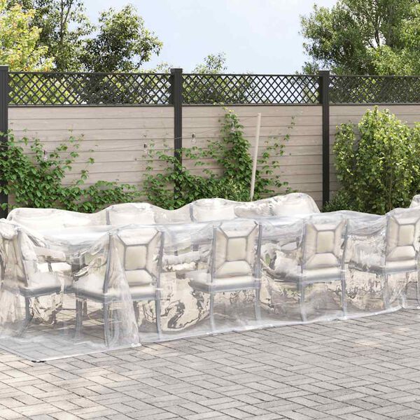 vidaXL L&auml;bipaistev Present aasadega 3x12 m Pol&uuml;et&uuml;leen