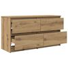 vidaXL telerikapp Artisan Oak 100x35x54 cm Engineered Wood