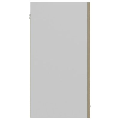 vidaXL seinakapp, Sonoma tamm, 60 x 31 x 60 cm, puitlaastplaat