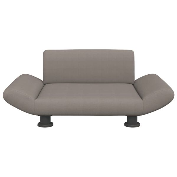 vidaXL koeravoodi, pruunikashall, 70 x 45 x 28 cm, kangas