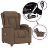 vidaXL elektriline massaažitool, pruun, kangas