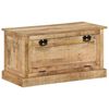 vidaXL jalan&otilde;ude hoiupink, 85 x 40 x 45 cm, toekas mangopuit