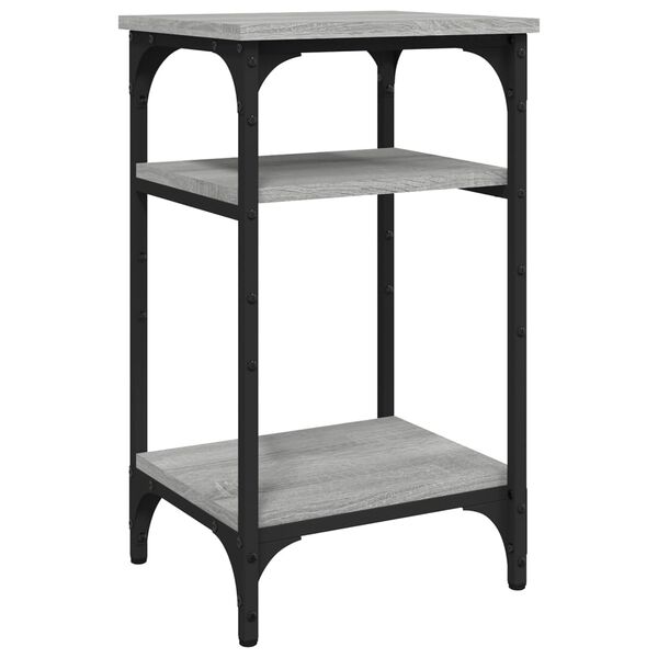 vidaXL lisalaud, hall Sonoma tamm, 35x30x60 cm, tehispuit