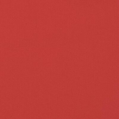 vidaXL ümmargune istmepadi, punane, Ø60 x11 cm, oxford kangas