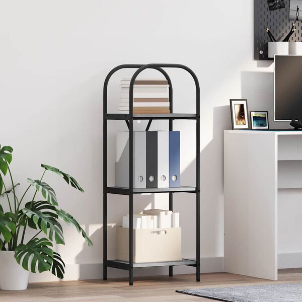 vidaXL Raamatukapp Hall Sonoma 40 x 30 x 109 cm Tehispuit