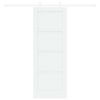 vidaXL Libisev uks Valge 73,5 x 198,5 cm Tahke m&auml;nd