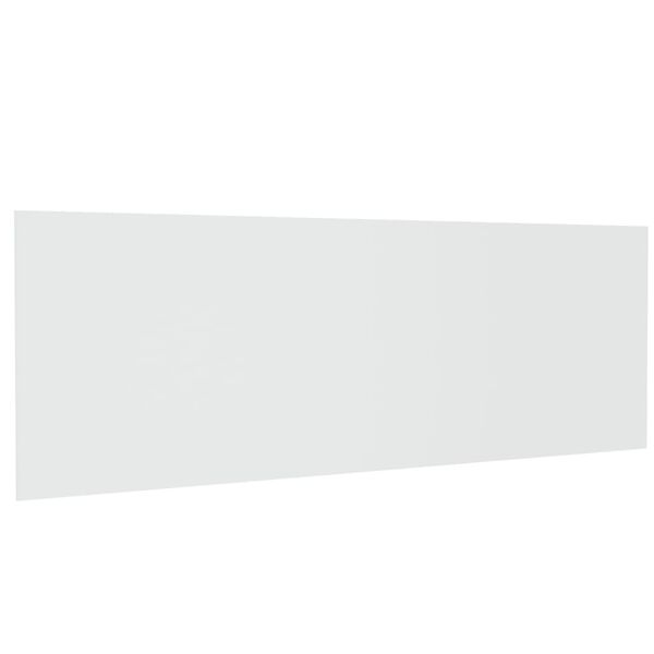 vidaXL seinale kinnitatav voodipeats, valge, 240x1,5x80 cm, tehispuit