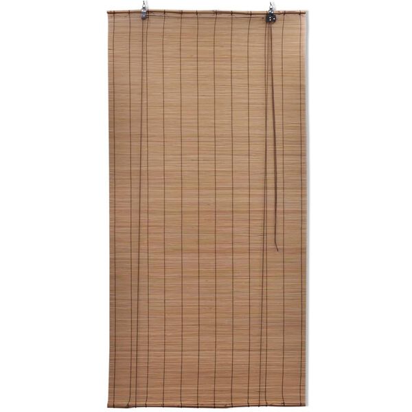 vidaXL ruloo, bambus 140 x 220 cm, pruun