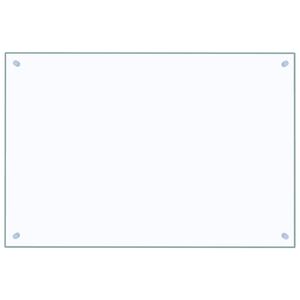 vidaXL k&ouml;&ouml;gi pritsmekaitse, l&auml;bipaistev, 90 x 60 cm, karastatud klaas