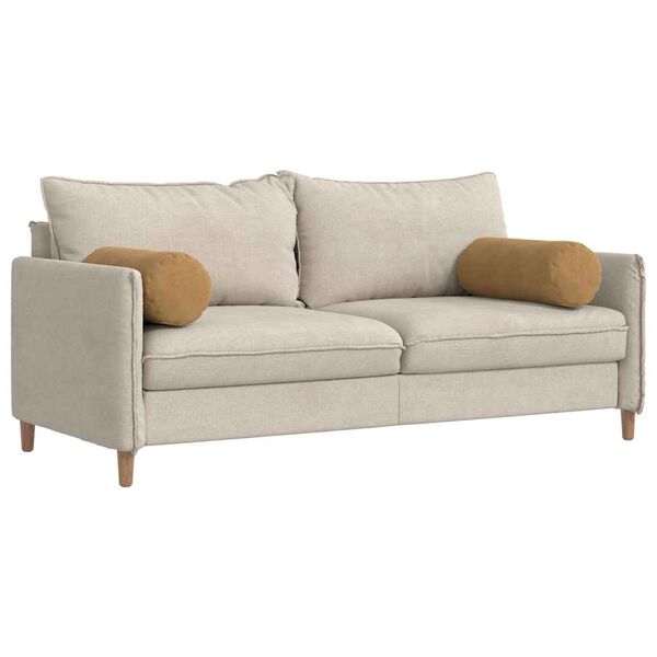 vidaXL Padjad 2 pcs Pruun &Oslash; 25 x 70 cm Korter kangas