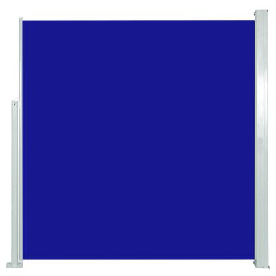 vidaXL lahtitõmmatav külgsein, 140 x 300 cm, sinine