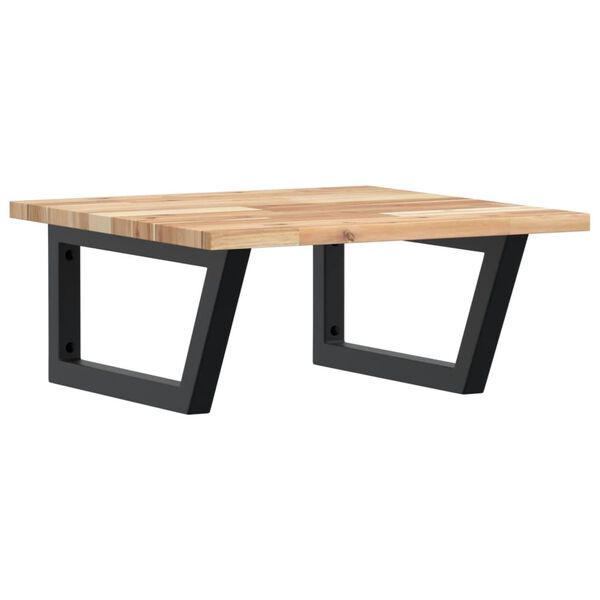 vidaXL seinale kinnitatav valamuriiul, teras ja akaatsiapuit