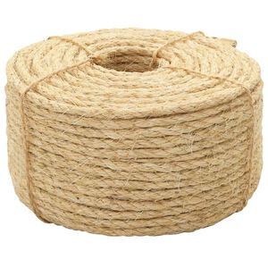 vidaXL k&ouml;is 100% sisal 6 mm 100 m