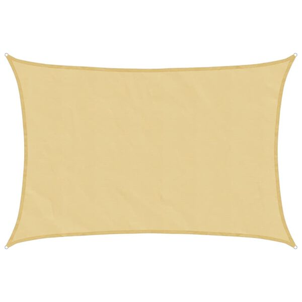 vidaXL p&auml;ikesevarjupuri beež 5x3 m 100% pol&uuml;ester Oxford
