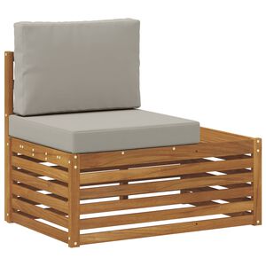 vidaXL V&auml;lim&ouml;&ouml;bel L&otilde;pu Diivan padjaga Neutraalne 91 x 63 x 73 cm