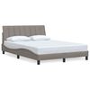 vidaXL voodiraam ilma madratsita Hanko Taupe 120x200 cm kangas