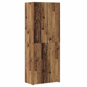 vidaXL K&otilde;rgushein 2 pcs Vana puit 70 x 42,5 x 185 cm
