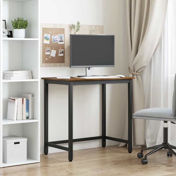 vidaXL laud Suitsetatud tamm 100 x 50 x 76,5 cm