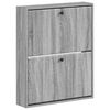 vidaXL Seinale kinnitatav jalan&otilde;ude kapp BREDA 71 x 17 x 86 cm