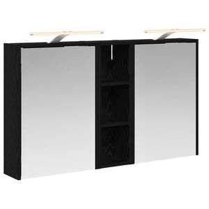 vidaXL Vannitoa kapikomplekt jaoks 3 pcs 106 x 16 x 62,5 cm Tehispuit