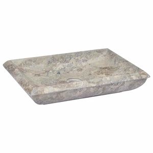 vidaXL valamu, hall, 50 x 35 x 10 cm, marmor