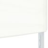 vidaXL kokkupandav peotelk, valge, 2 x 2 m