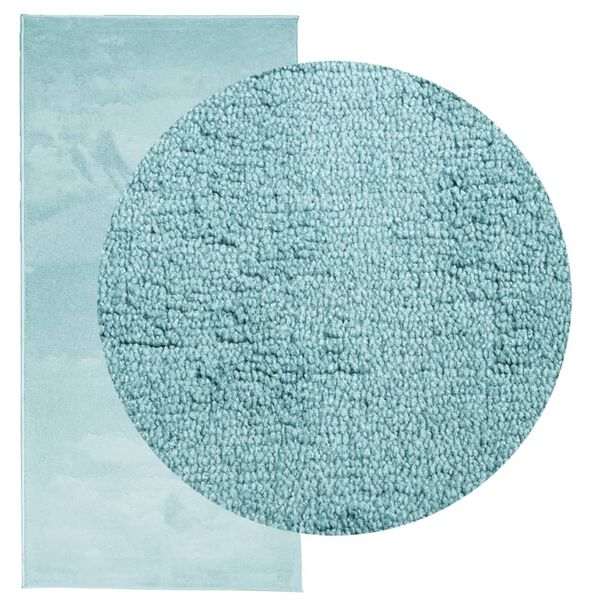 vidaXL Vaip "OVIEDO" l&uuml;hikese narmga roheline 100x200 cm