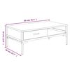 vidaXL kohvilaud, 90 x 50 x 35 cm, m&auml;nnipuit