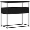 vidaXL Konsoollaud Must tamm 75 x 40 x 75 cm Tehispuit