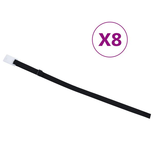vidaXL universaalsed basseinikatte kinnitused 8 tk, 1,8 m