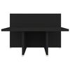 vidaXL kohvilaud, must, 102 x 50 x 45 cm, tehispuit