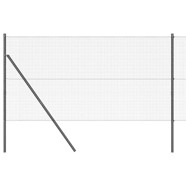 vidaXL Aiapost Hall 50 x 1,2 m (19 x 19 mm võrk) Terased ja PVC